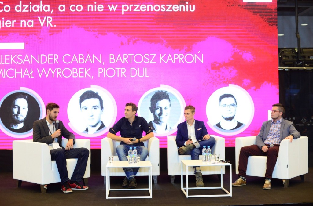 Panel o VR na konferencji
